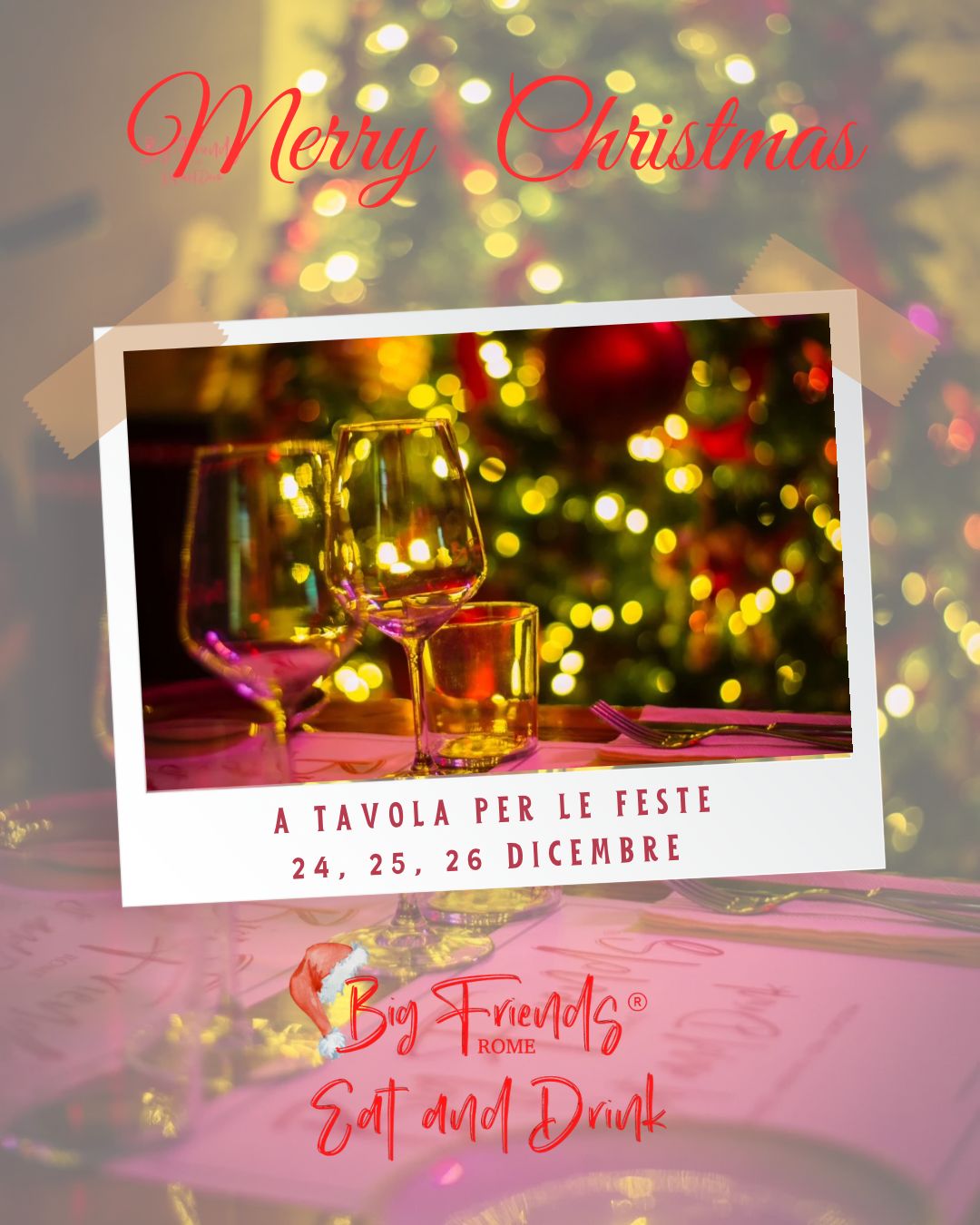 Menù Natalizio 2025